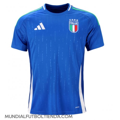 Camiseta Italia Primera Equipación Replica Eurocopa 2024 mangas cortas